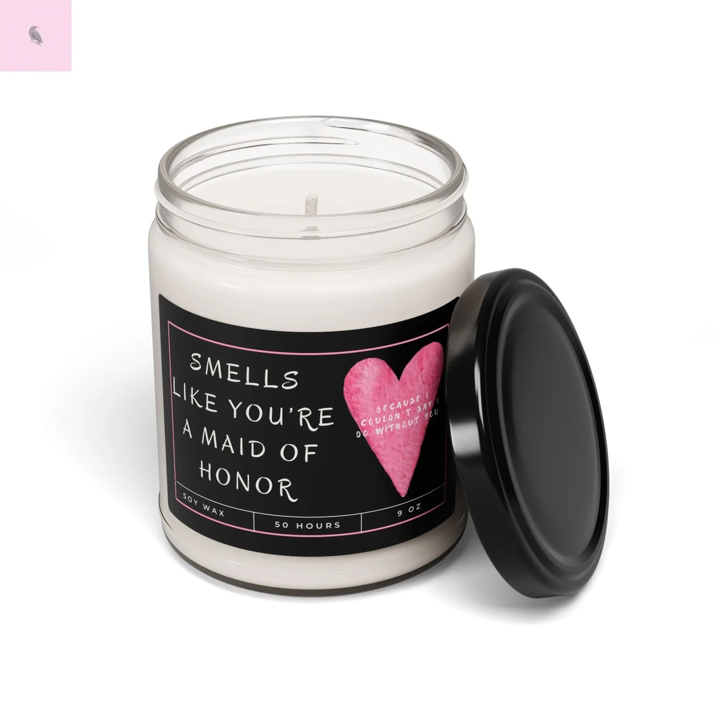 Maid of Honor Soy Candle The flirty crow
