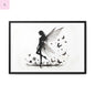 Fairy Canvas Wall Art - The flirty crow