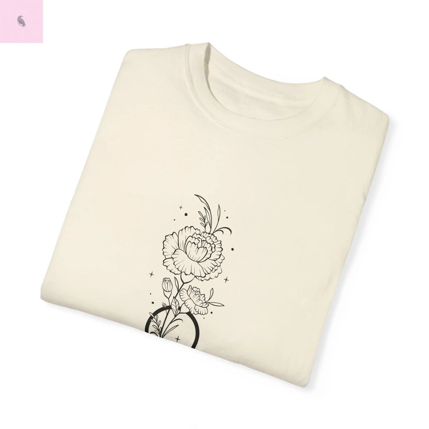 Libra Birthday Flower Unisex  Tee The flirty crow