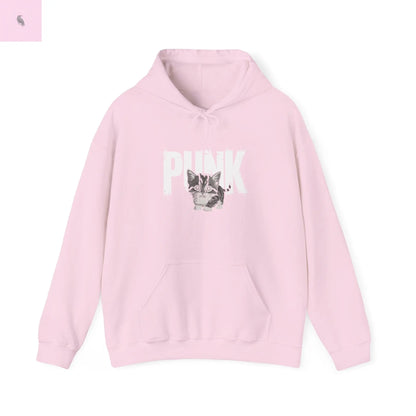Punk Rock Cat Hoodie the flirty crow
