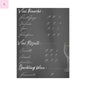 Chalkboard Wine Menu, Italian wine Canvas Art,  Bar Decor, Wine List Wall Art,  Kitchen Decor, Wine Lover Gift, Italian wine lover Printify