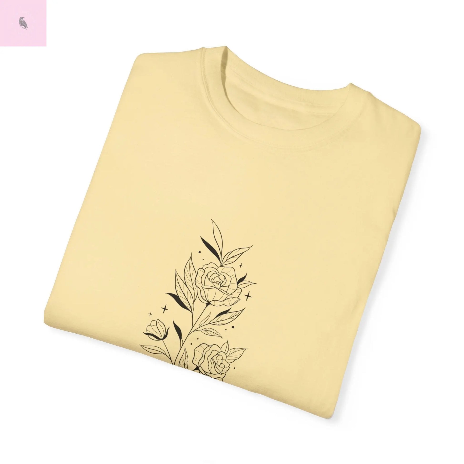 Gemini birth flower T-Shirt for Astrology Lovers The flirty crow