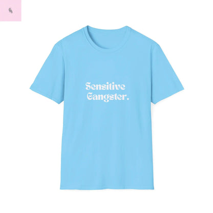 Sensitive Gangster tshirt,  Unisex  beachT-Shirt,  Funny summer top, Gift for Him/Her, Casual Wear, trending tee, cotton soft  top The flirty crow