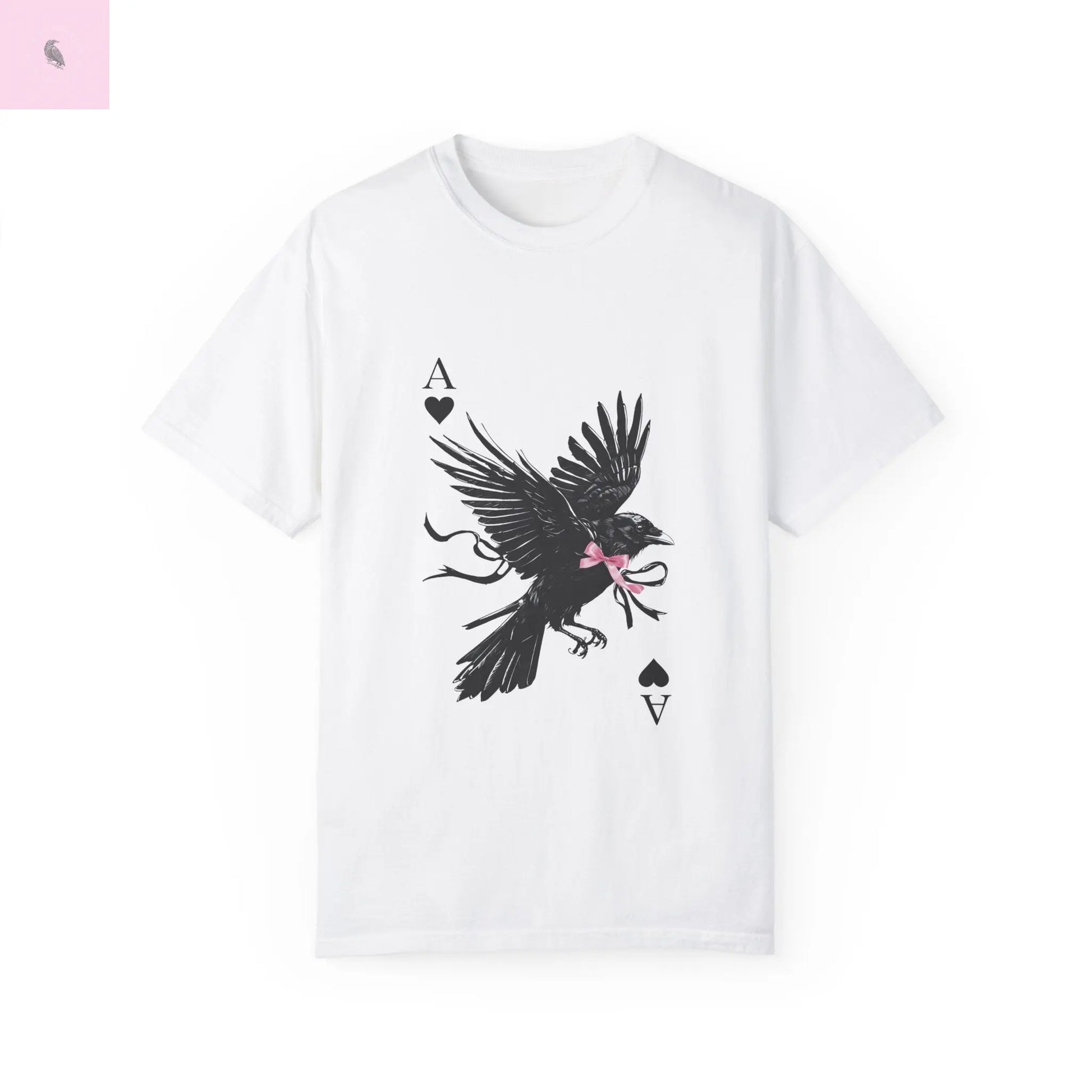 Crow Lovers Comfort Colors T-shirt - The flirty crow