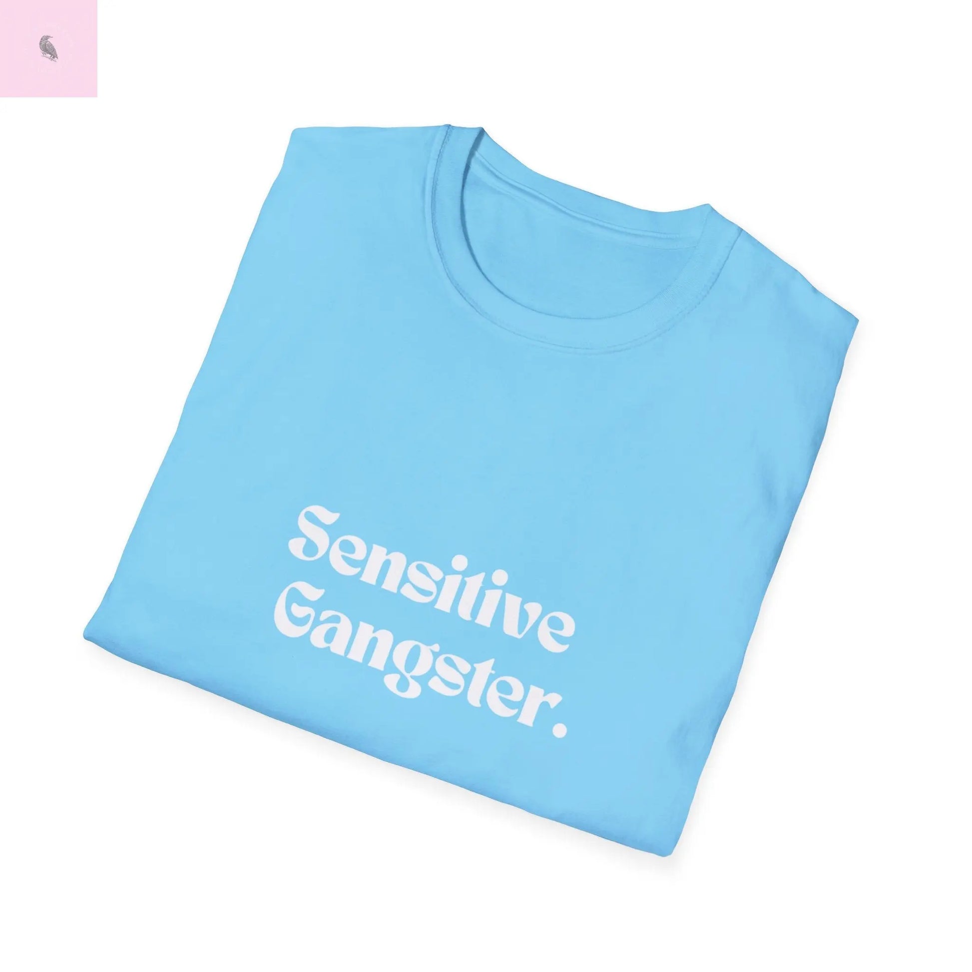 Sensitive Gangster tshirt,  Unisex  beachT-Shirt,  Funny summer top, Gift for Him/Her, Casual Wear, trending tee, cotton soft  top The flirty crow