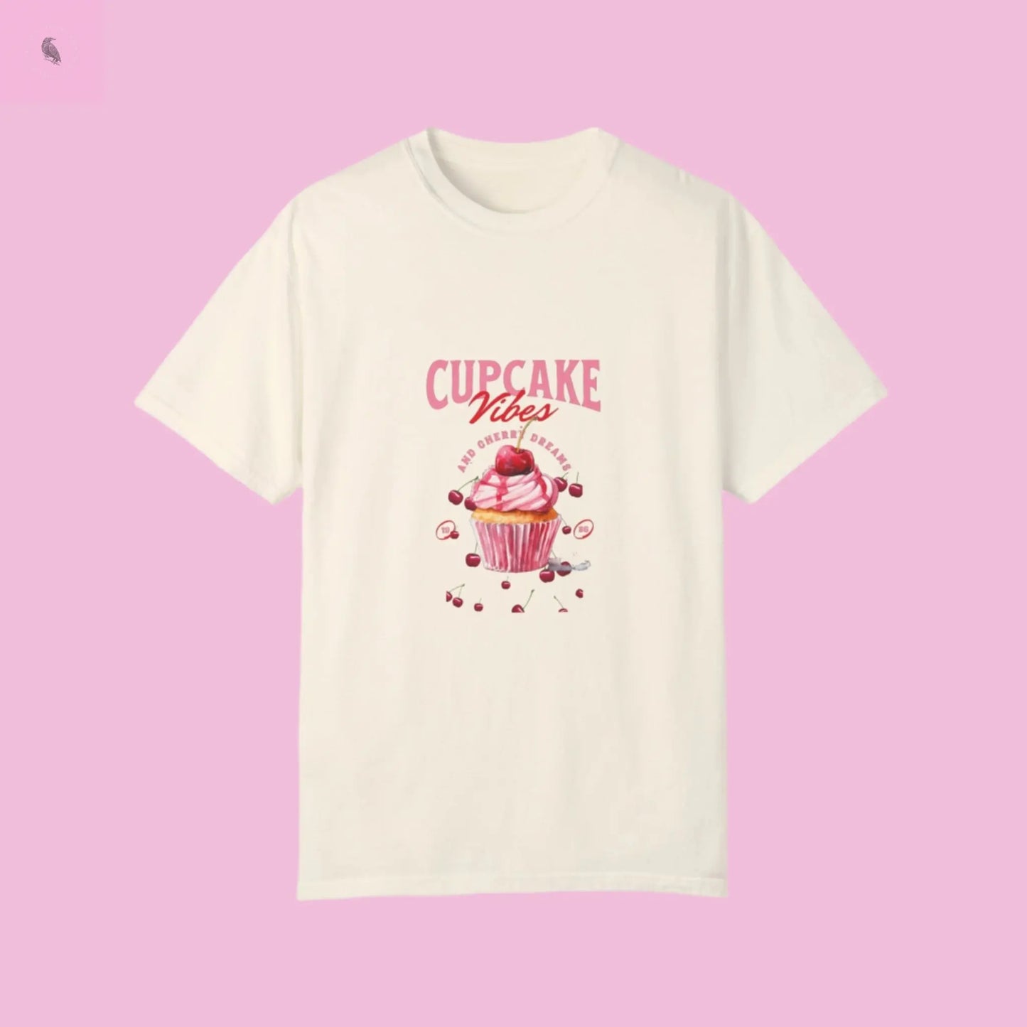 Cupcake Vibes Unisex T-shirt, Cute Dessert Tee, Bakery Lover Gifl, Foodie Fashion The flirty crow