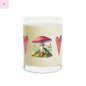 Soy Candle - Retro Boho Frog Mushroom Glass Candle the flirty crow
