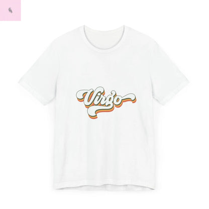 Unisex short sleeve virgo star sign astrology lover gift the flirty crow