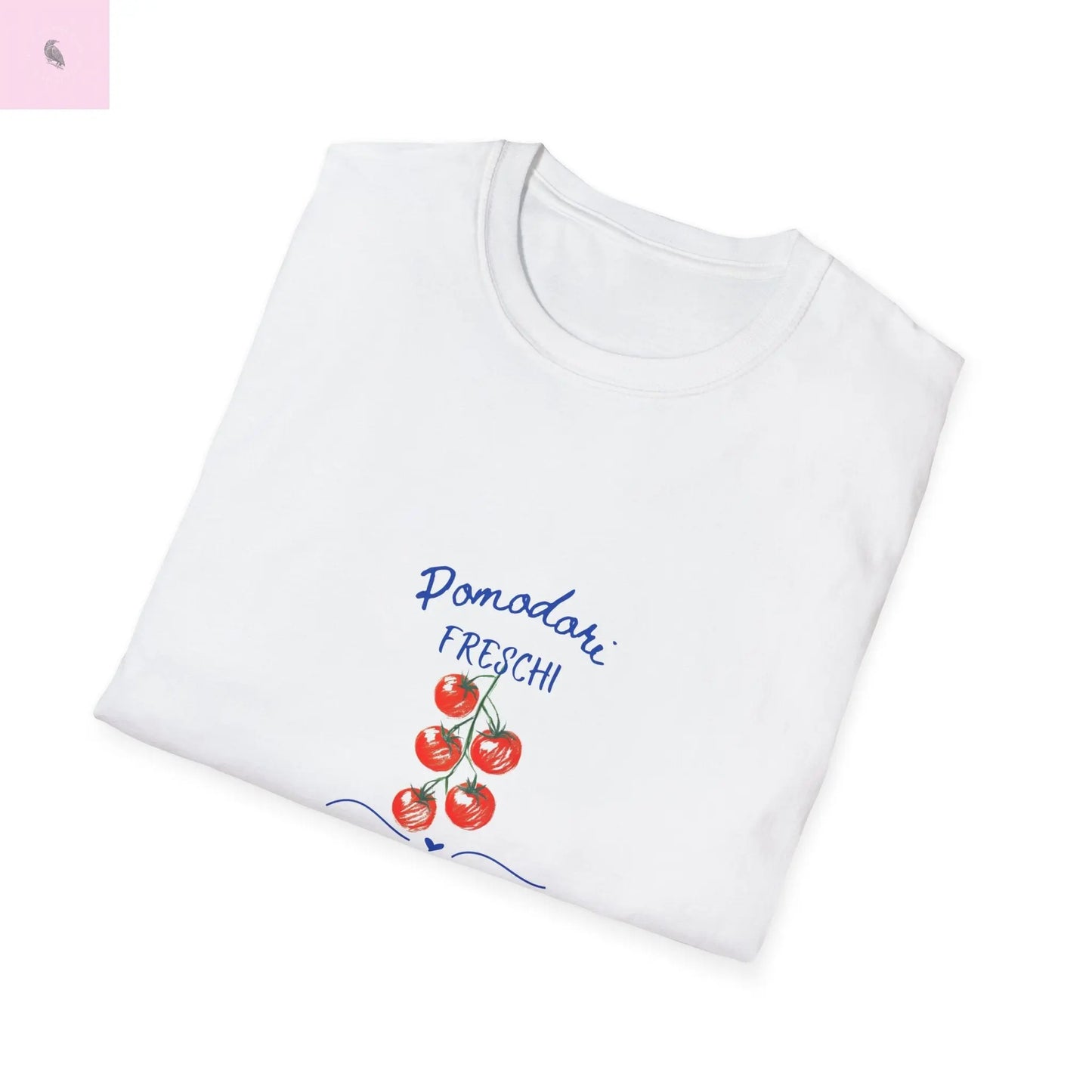 Fresh Tomato Graphic Tee, Farm to table tshirt,  Unisex Shirt, Farmhouse Vibe, Gift for Foodies, Summer Casual Wear, gift for gardener The flirty crow