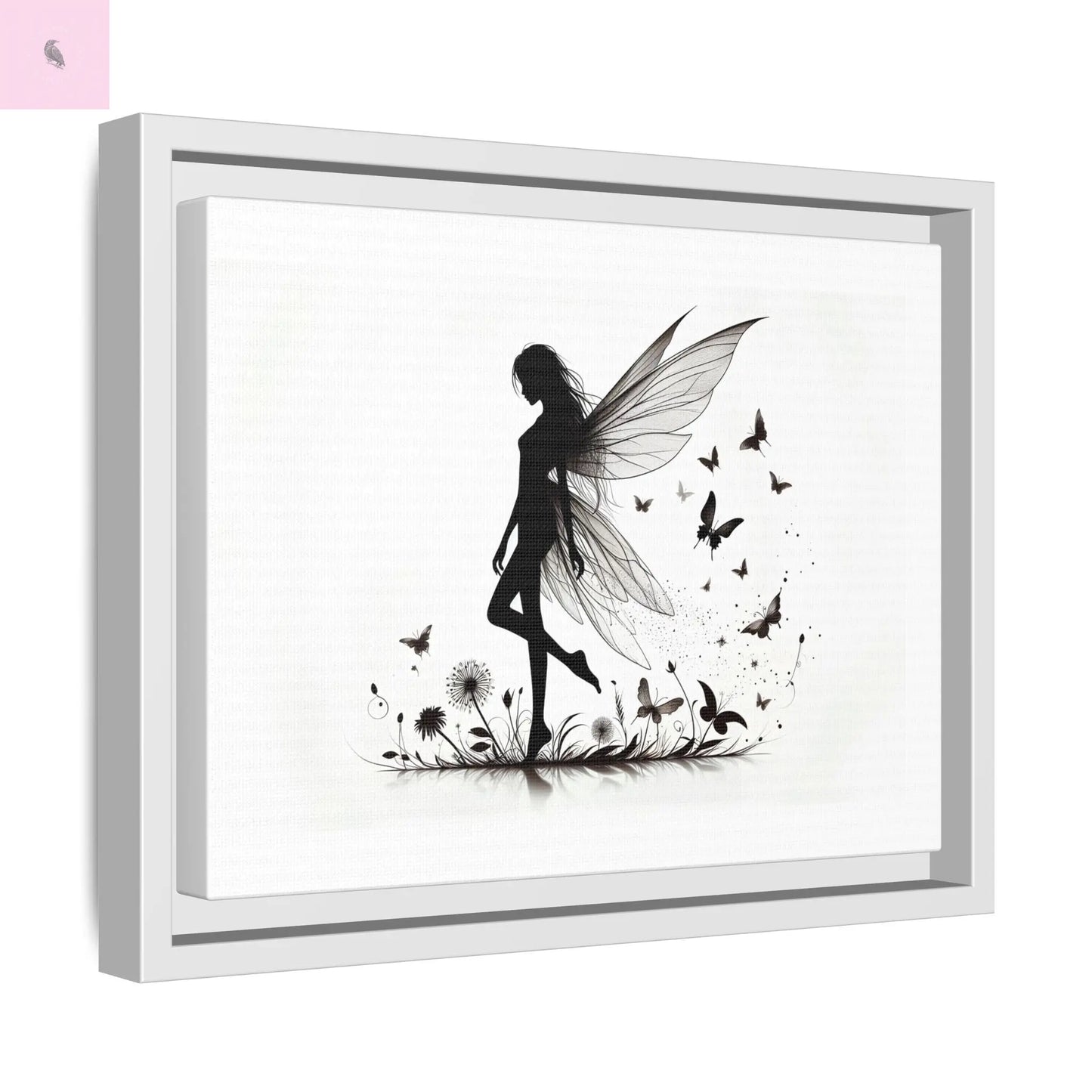 Fairy Canvas Wall Art - The flirty crow
