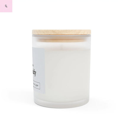 Glass Candle, Sugar Daddy 11oz the flirty crow
