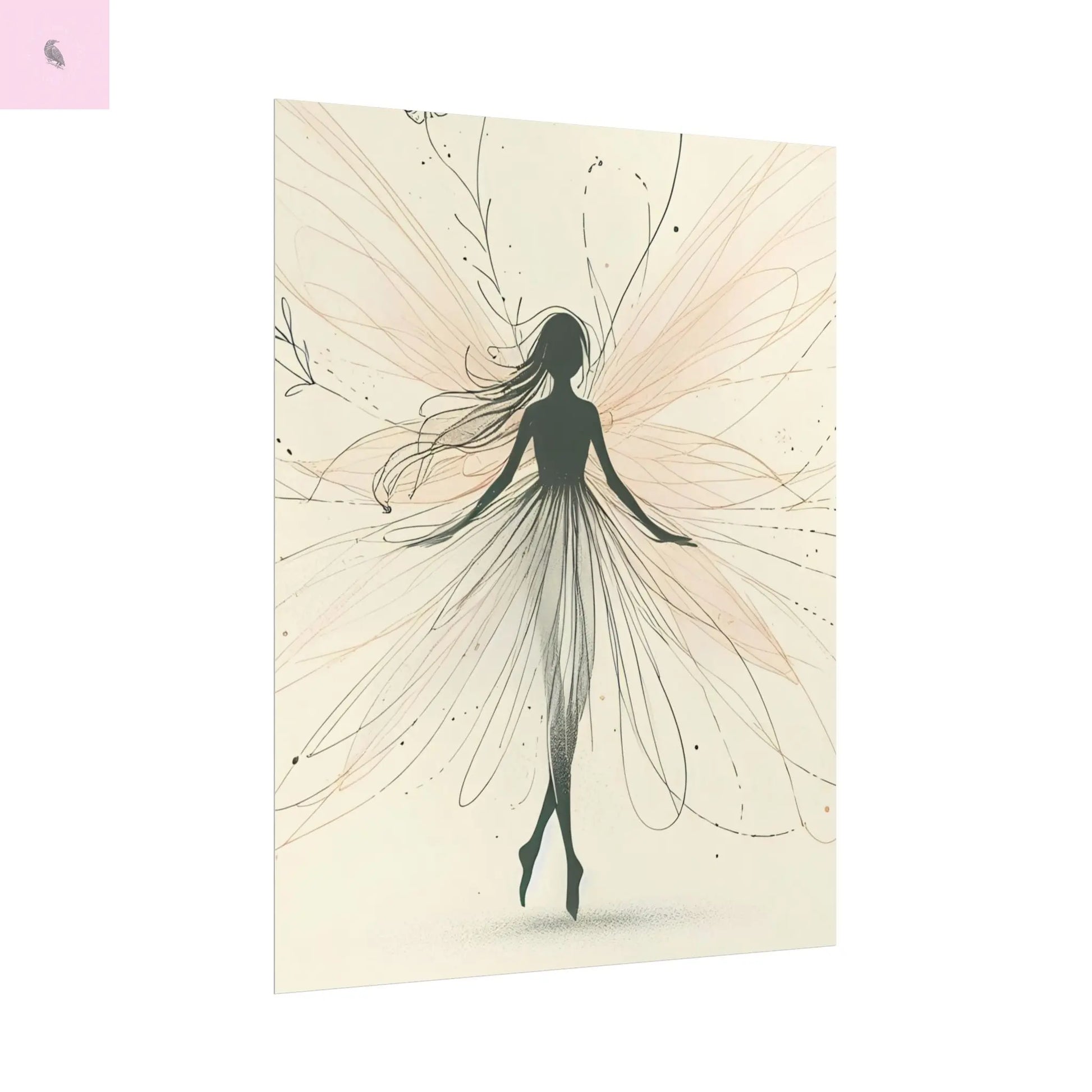 Fairy Poster - The flirty crow