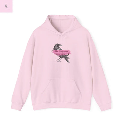 Crow Lovers Hoodie the flirty crow