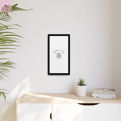Fairies Canvas, Framed (Multi-color) - The flirty crow