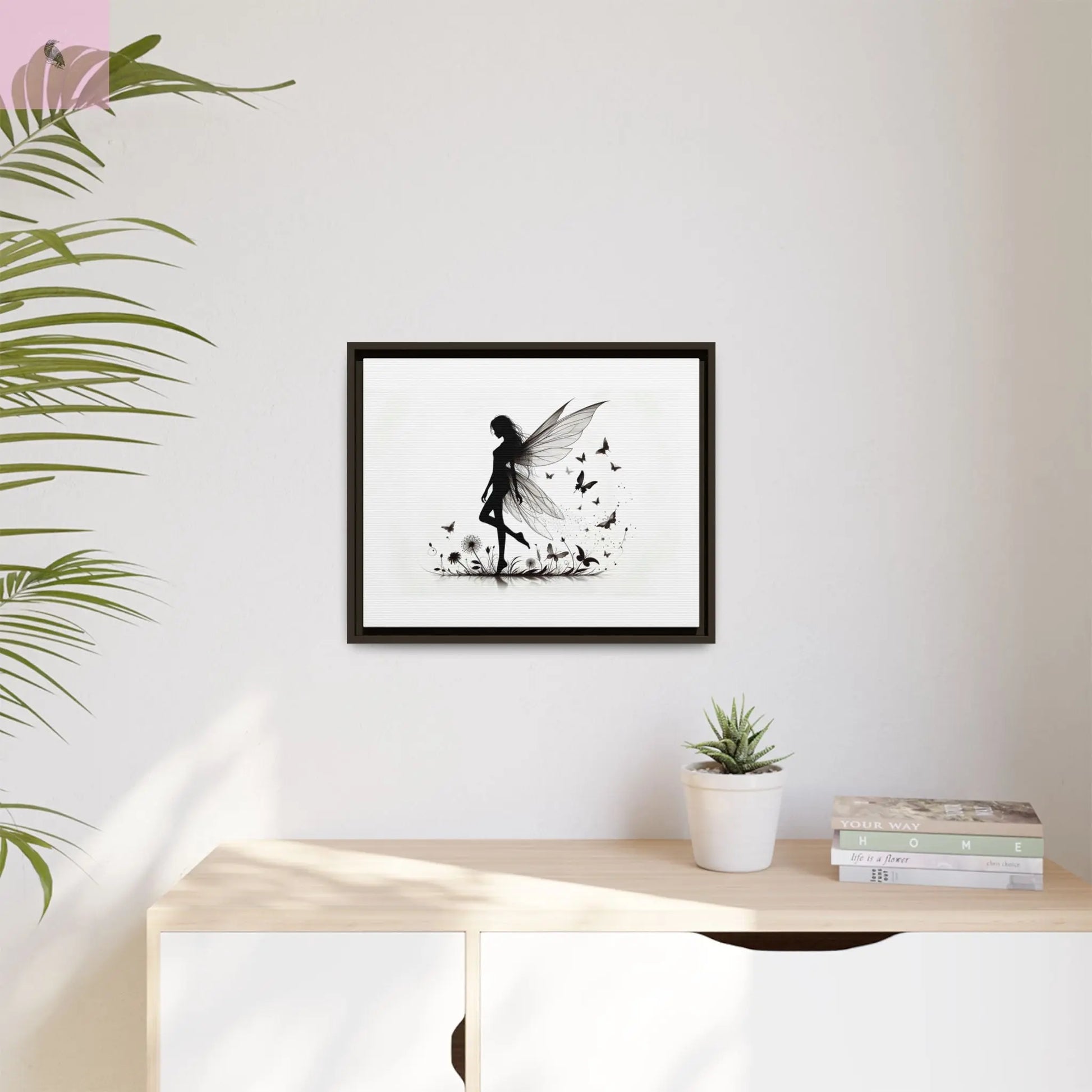 Fairy Canvas Wall Art - The flirty crow