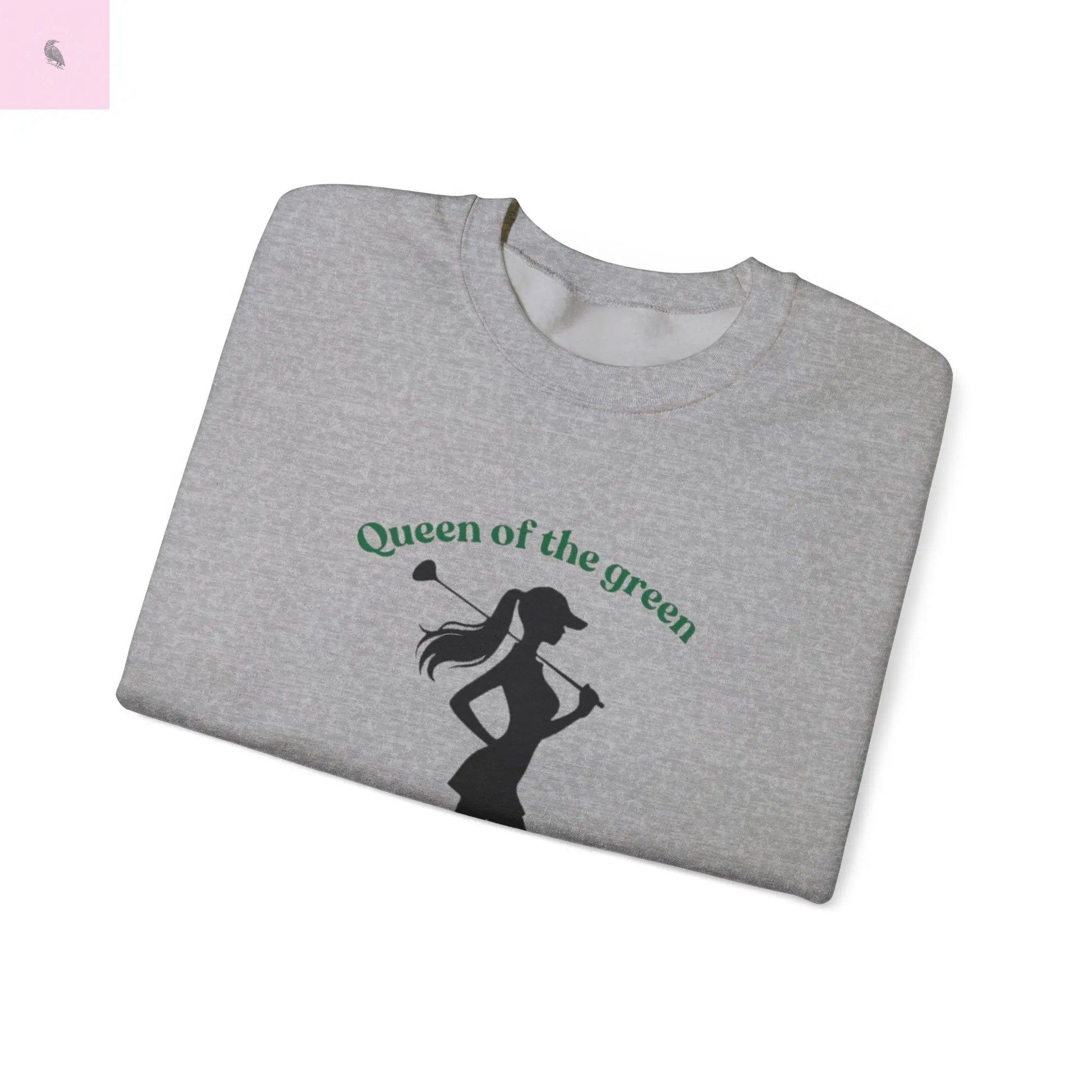 Golf Girl Unisex Sweatshirt, Golf Lovers Gift, Quality Cotton, Cute Sporty Design, Comfortable, Golf Apparel, Golf Clothing, Golf Tee, Golf the flirty crow