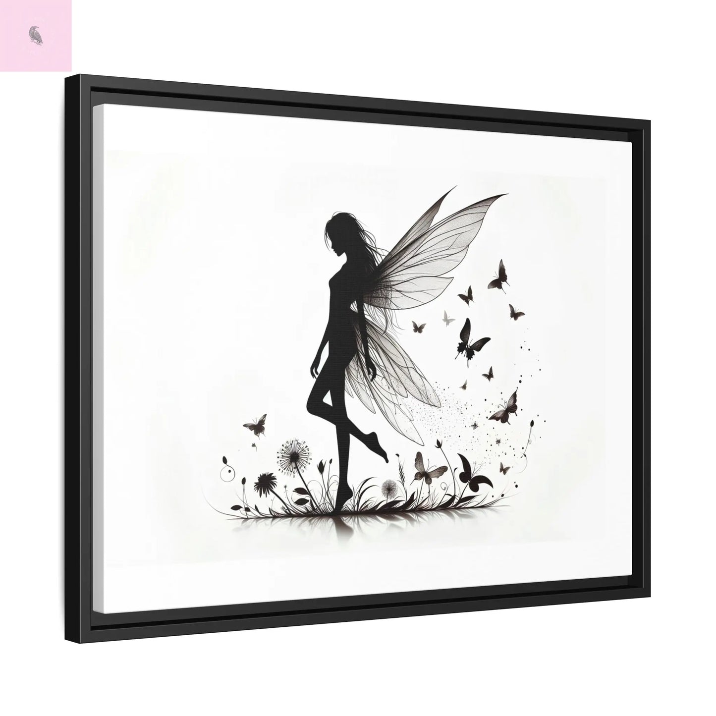 Fairy Canvas Wall Art - The flirty crow