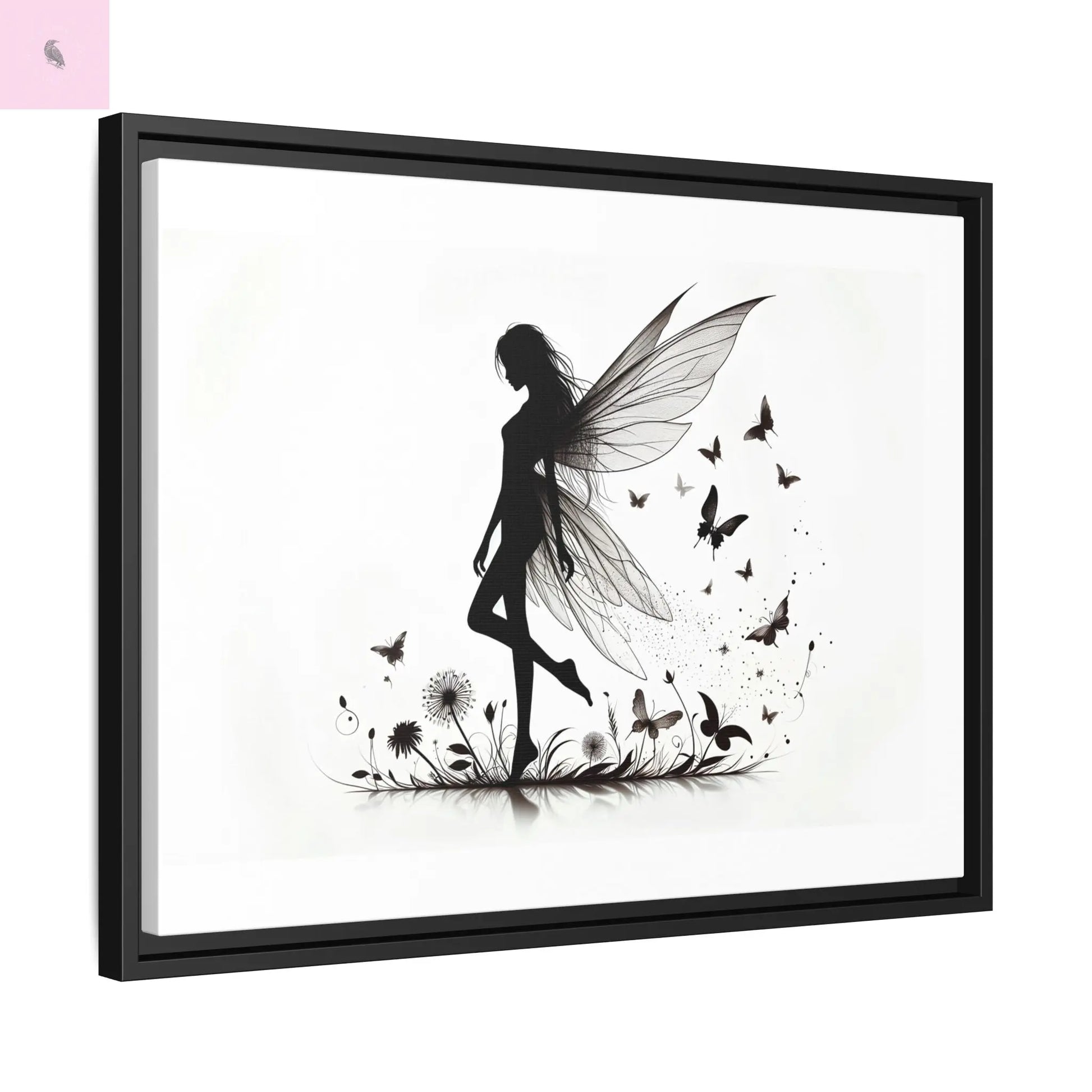 Fairy Canvas Wall Art - The flirty crow