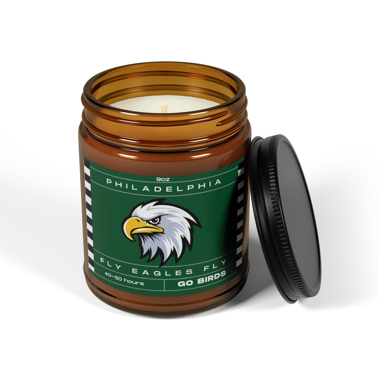 Philadelphia Eagles Game Day Candle  Scented Soy Candle