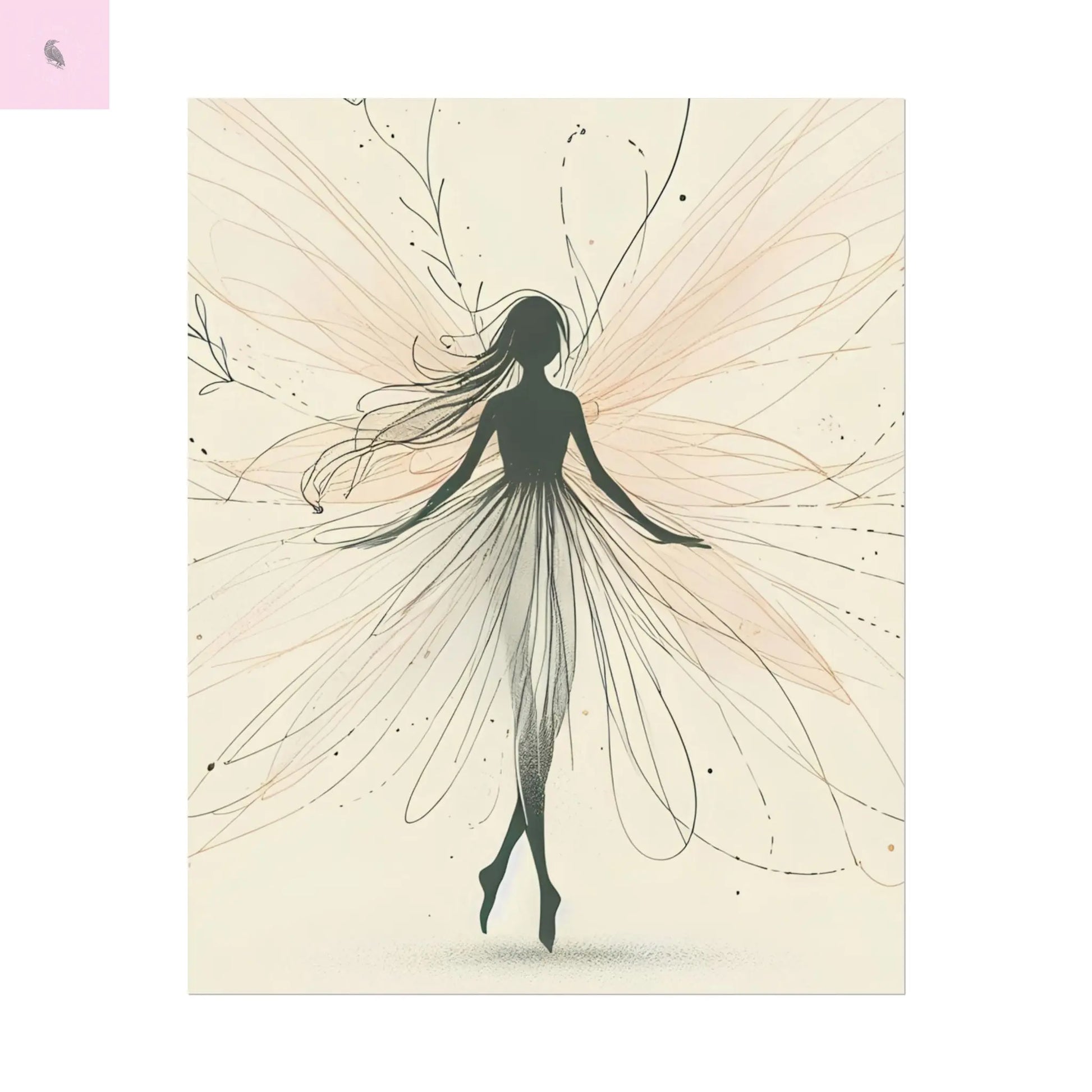 Fairy Poster - The flirty crow