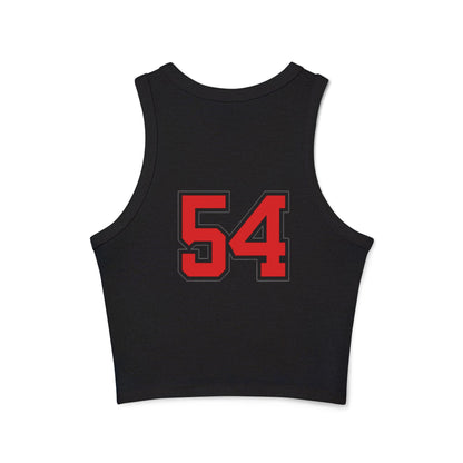 Faithful to the Bay Women’s Micro Tank Top, Casual Summer Top, Sportswear, Gift for Sports Fans, 49er fan gift