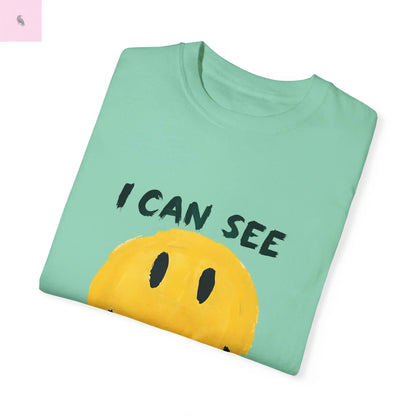 Funny Smiling Through the BS Unisex Tee - The flirty crow