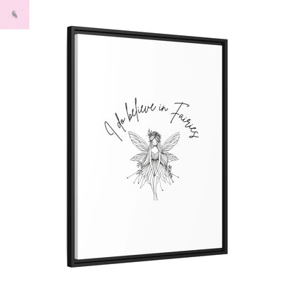 Fairies Canvas, Framed (Multi-color) - The flirty crow