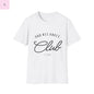 women's babes club unique fun cotton  Softstyle T-Shirt the flirty crow