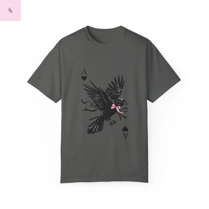 Crow Lovers Comfort Colors T-shirt - The flirty crow