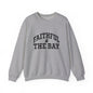 Faithful to the Bay Crewneck Sweatshirt, Personalized 'Warner 54' Team-Style Pullover