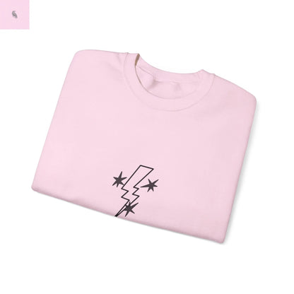Lightning Bolt Crewneck Sweatshirt the flirty crow