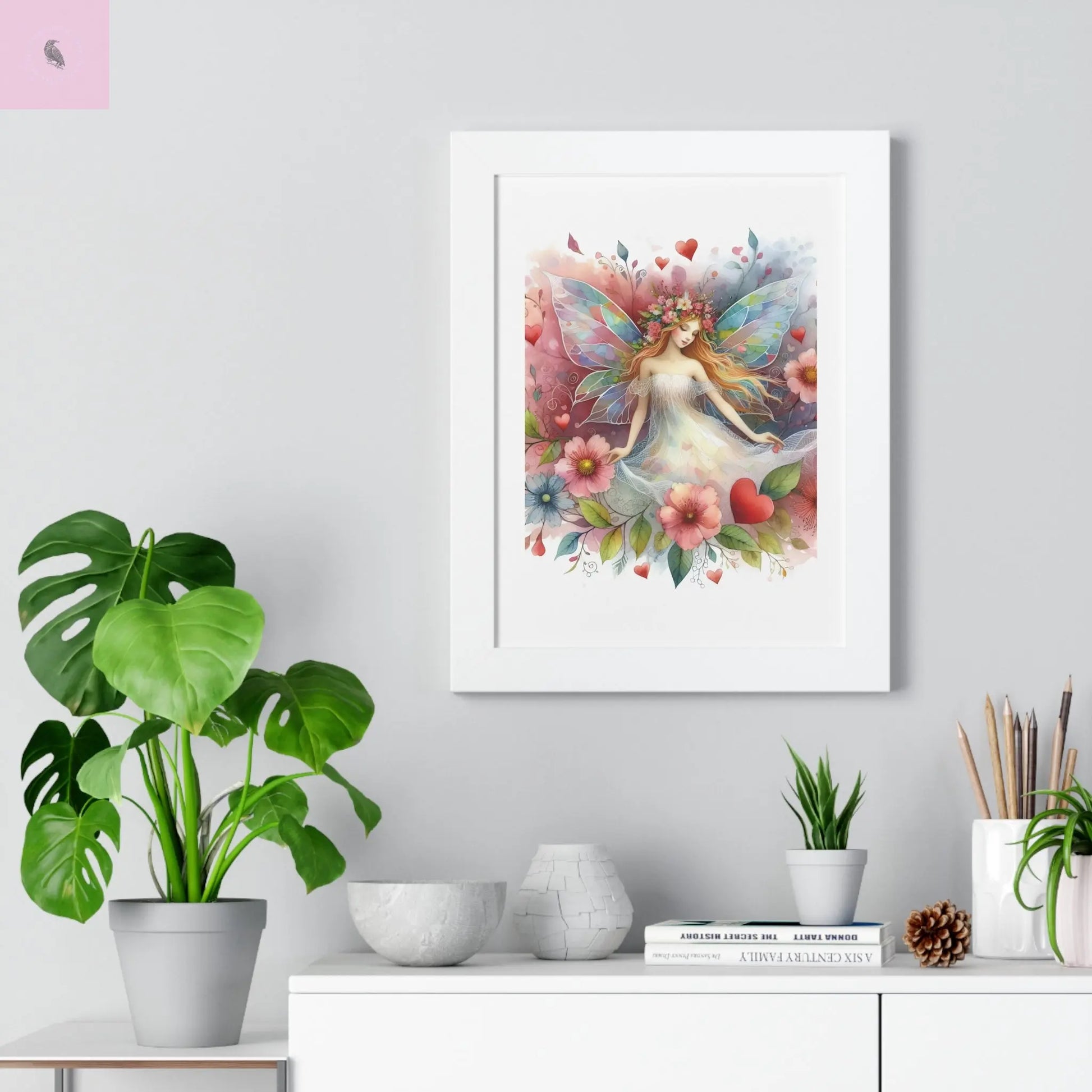 Framed  Fairy wall art. - The flirty crow