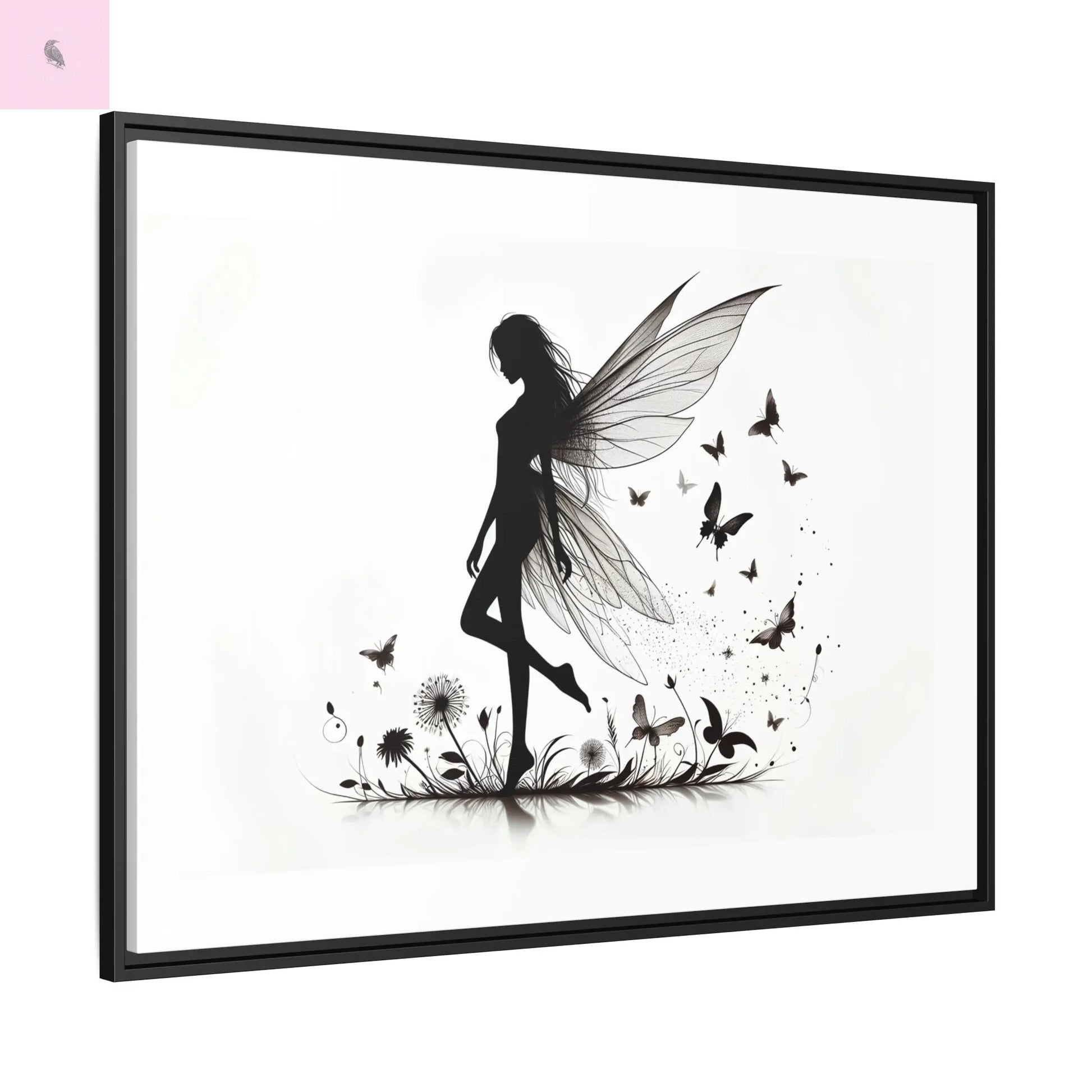 Fairy Canvas Wall Art - The flirty crow