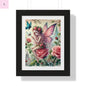 Framed Fairy wall art - The flirty crow