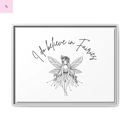 Fairies Canvas, Framed (Multi-color) - The flirty crow