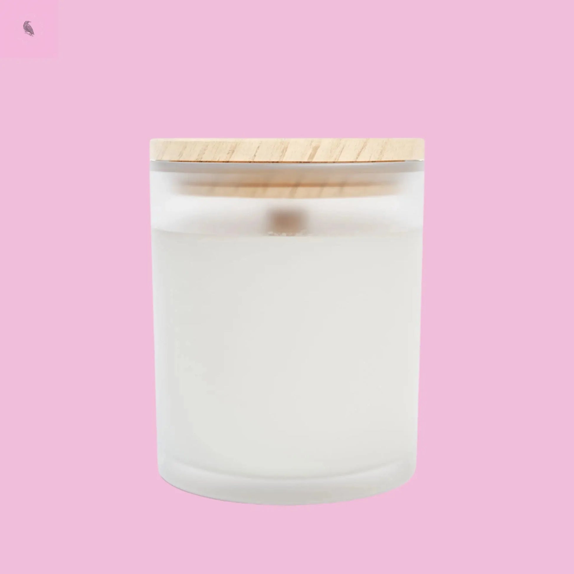 Frosted Glass Candle - "I Read Past My Bedtime" - Cozy Home Decor - Ideal Gift for Book Lovers The flirty crow