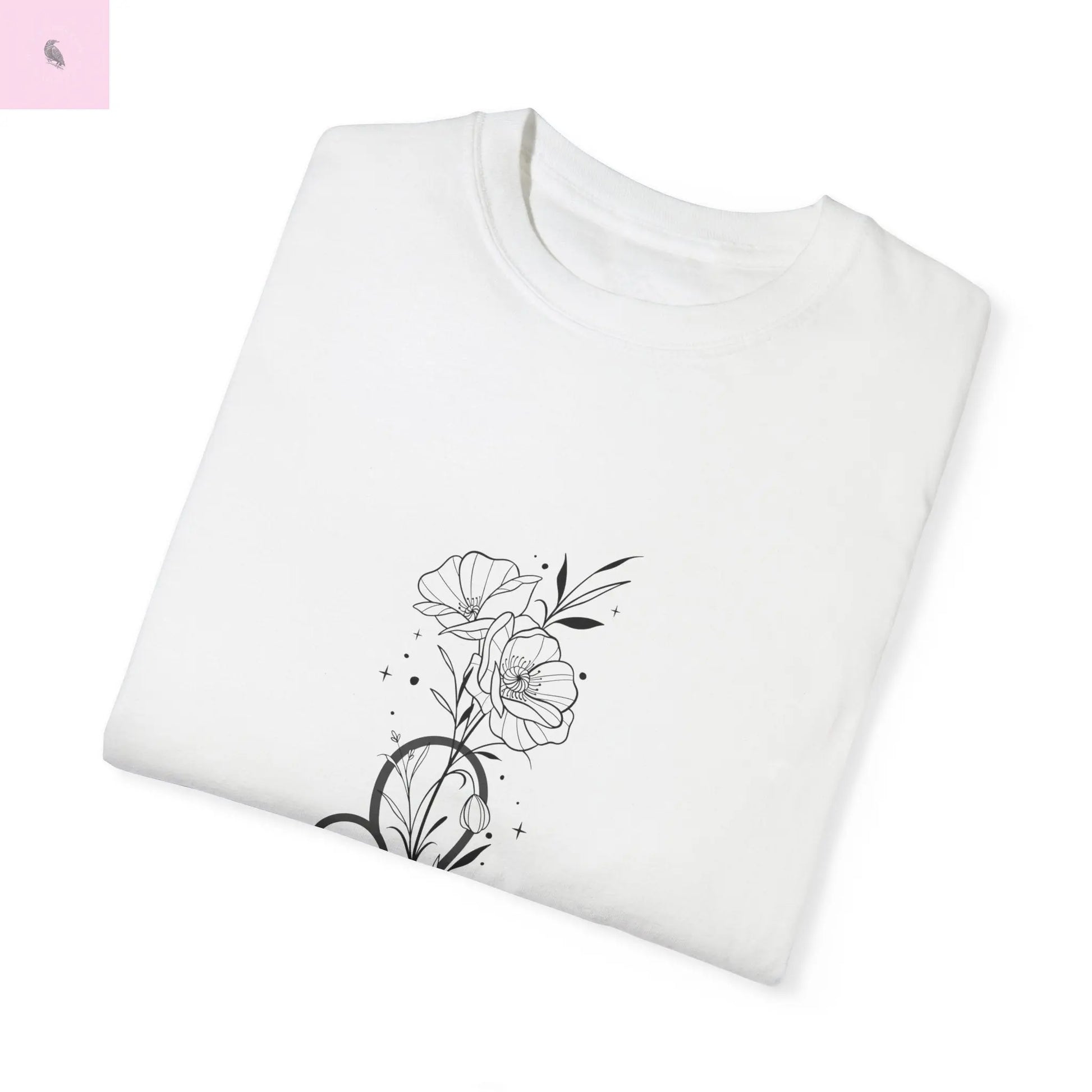 Leo birth flower T-Shirt for Astrology Lovers Printify