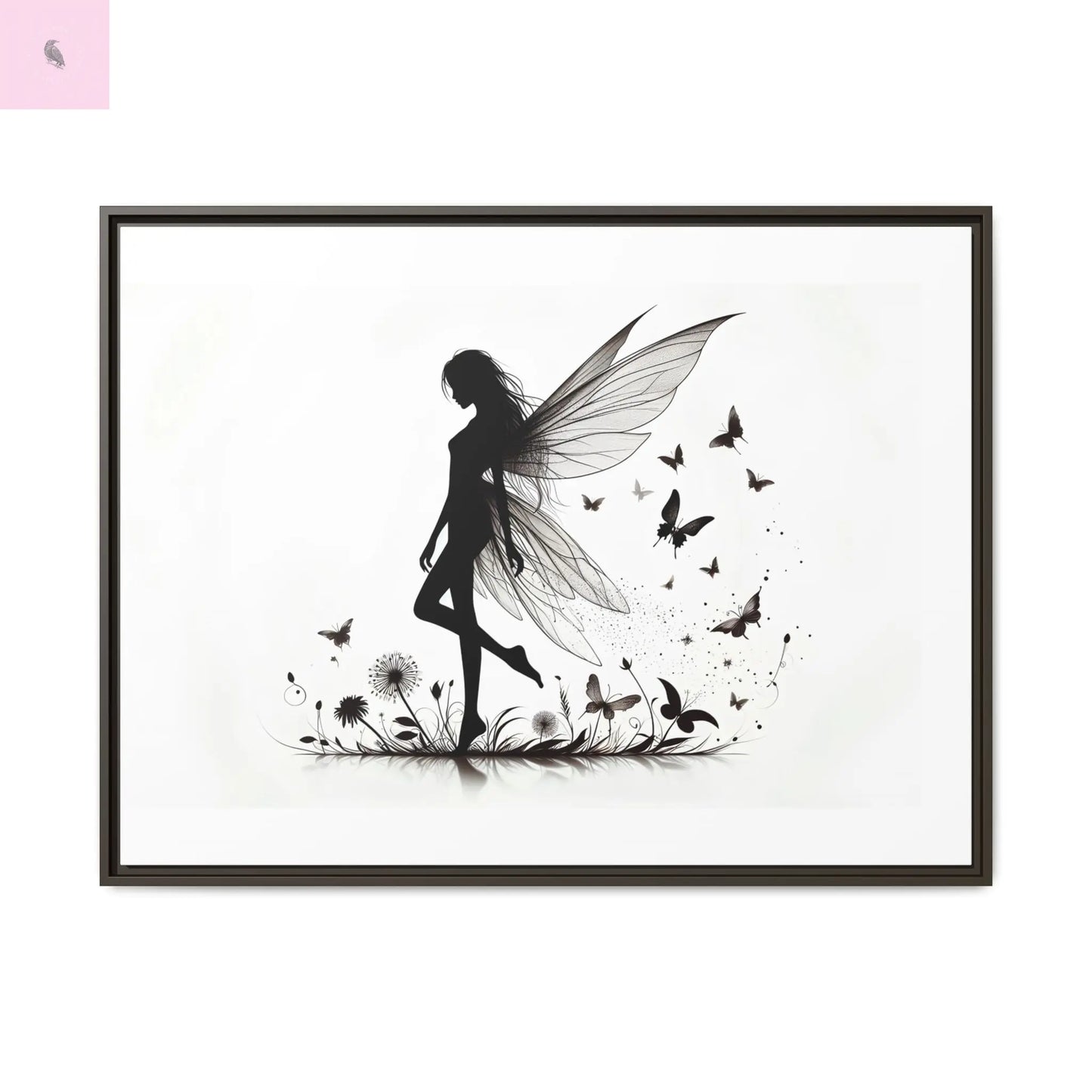 Fairy Canvas Wall Art - The flirty crow
