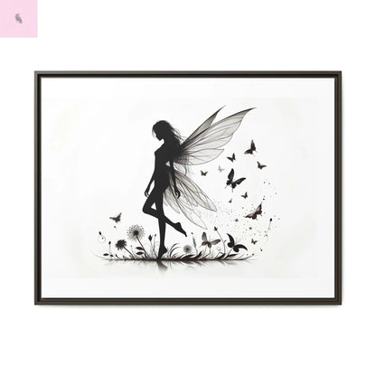 Fairy Canvas Wall Art - The flirty crow