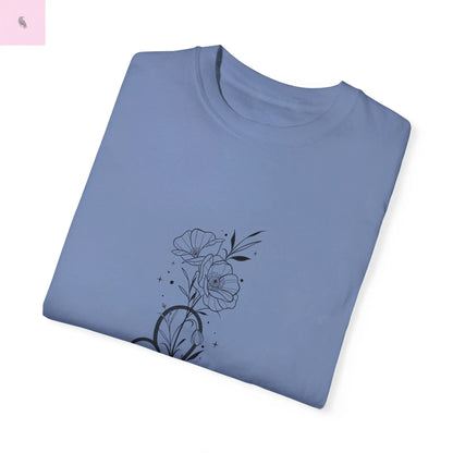 Leo birth flower T-Shirt for Astrology Lovers Printify