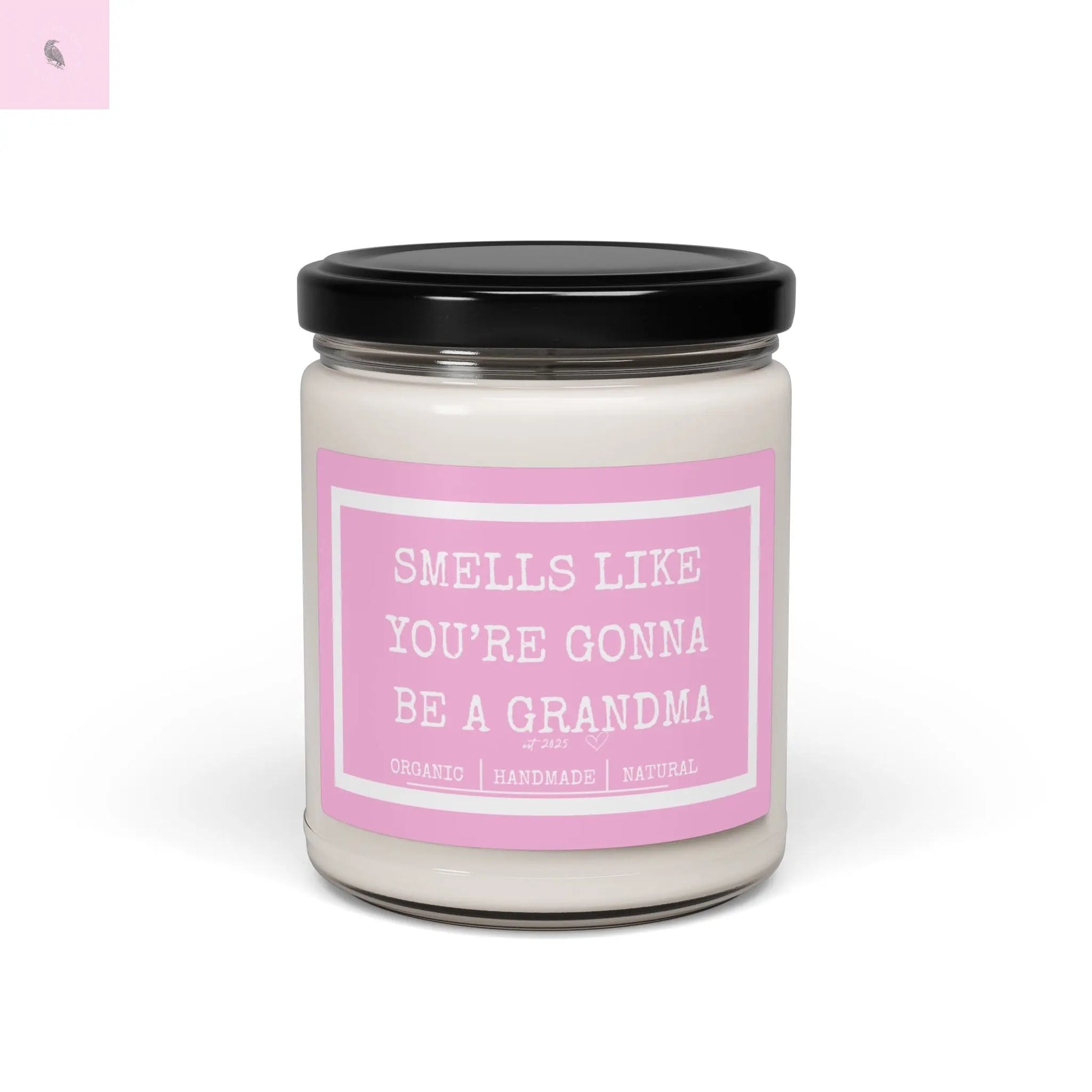 Scented Soy Candle - Smells Like You're Gonna Be a Grandma - 9oz Handmade Gift for Expectant Moms The flirty crow