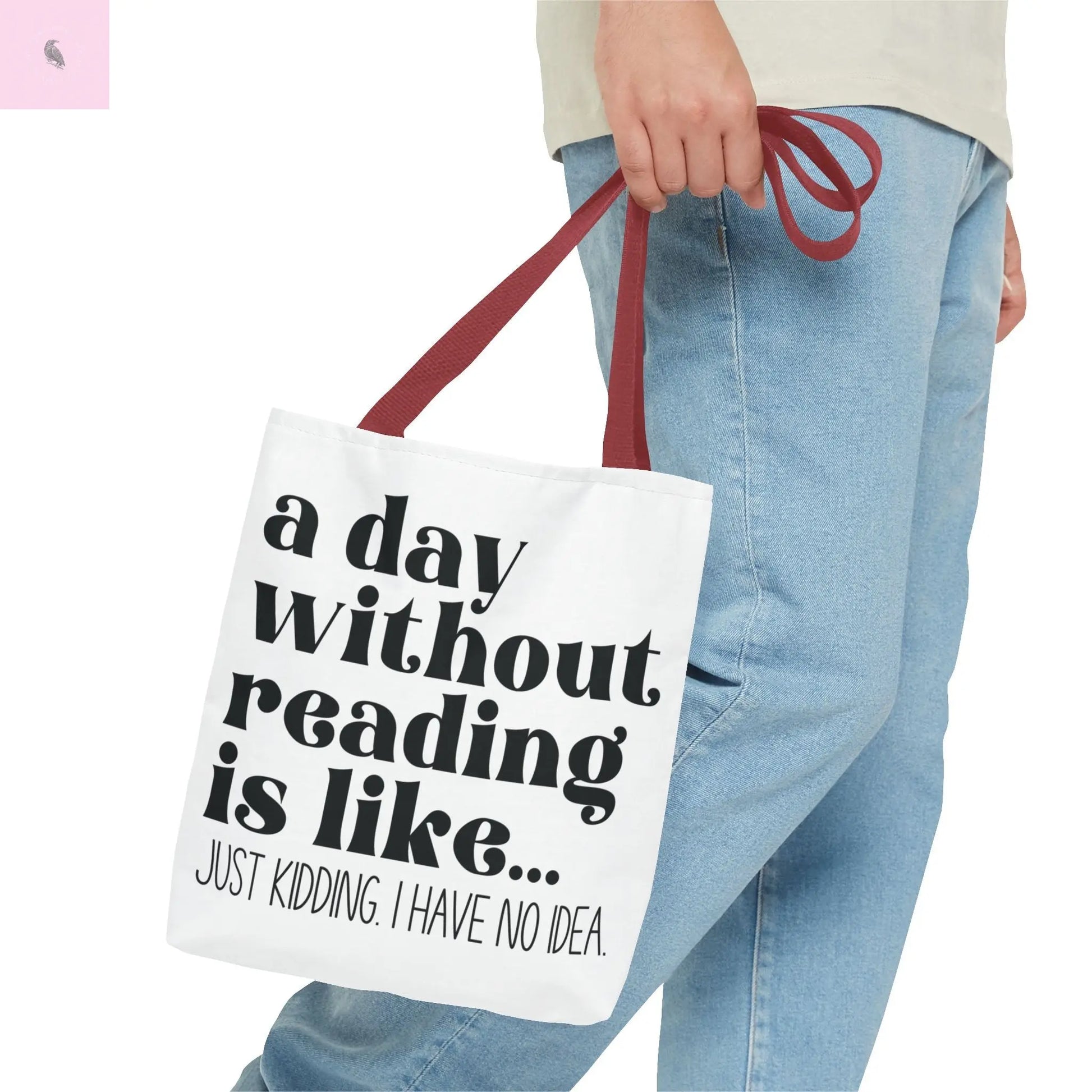 Book Lover Tote Bag, Funny Reading Quote, Literary Gift, Planner Bag, Library Tote, Reading Accessories, beach tote, grocery tote Printify