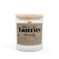 Astrology Lovers Glass Candle the flirty crow