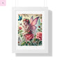 Framed Fairy wall art - The flirty crow