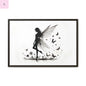 Fairy Canvas Wall Art - The flirty crow