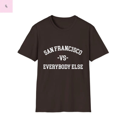 San Francisco vs everybody else T-Shirt Printify