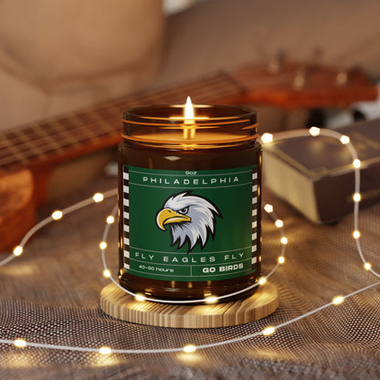 Philadelphia Eagles Game Day Candle  Scented Soy Candle