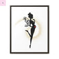 Framed Fairy Art Print - Enchanting Decor for Expecting Mothers, Baby Shower Gift, Elegant Nursery Wall Art, Whimsical Home Accent The flirty crow