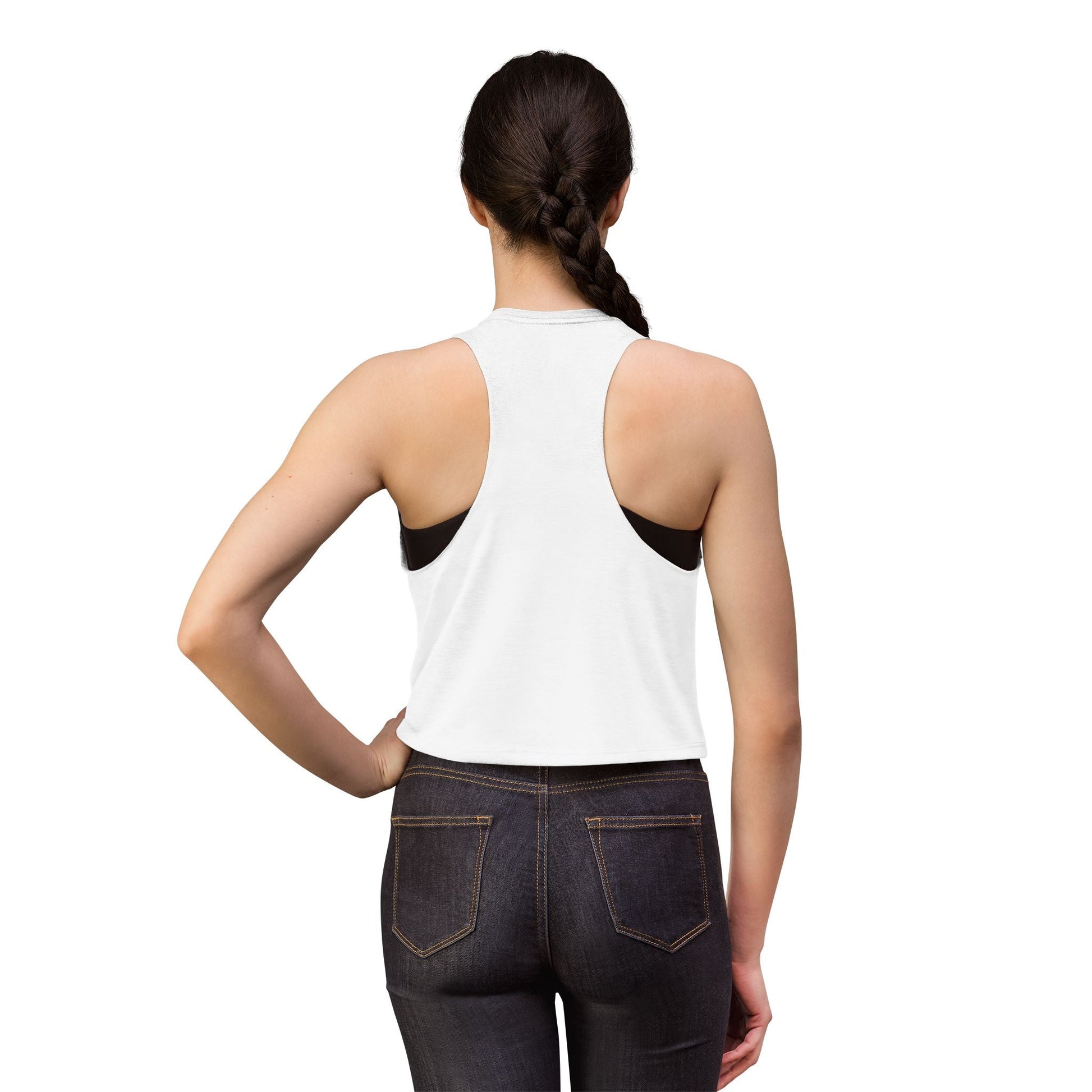 Women's Cropped tank top The flirty crow