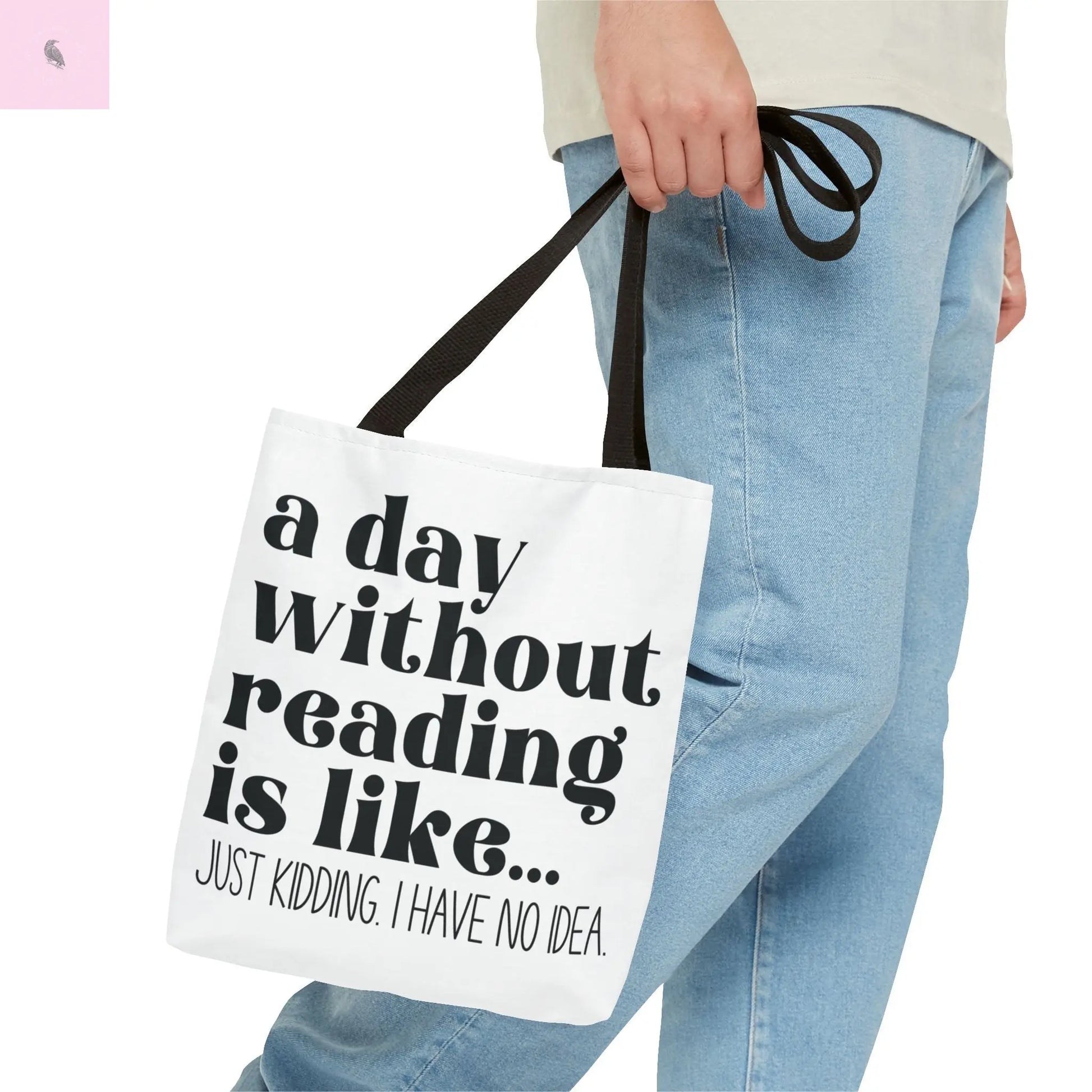 Book Lover Tote Bag, Funny Reading Quote, Literary Gift, Planner Bag, Library Tote, Reading Accessories, beach tote, grocery tote Printify